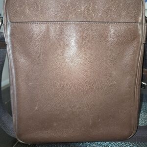 Coach Brown Leather Messenger Bag. $100 Obo